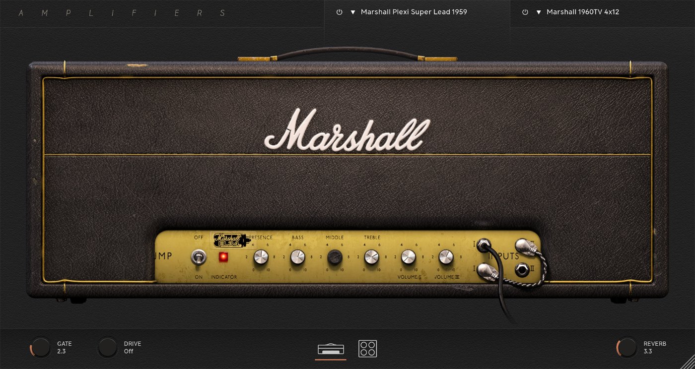 Amp Room Vintage Suite plugin interface