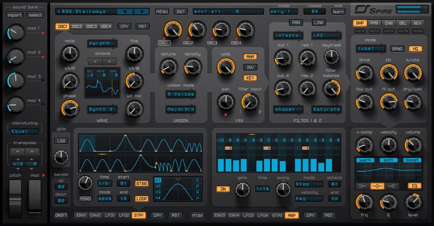 Spire plugin interface